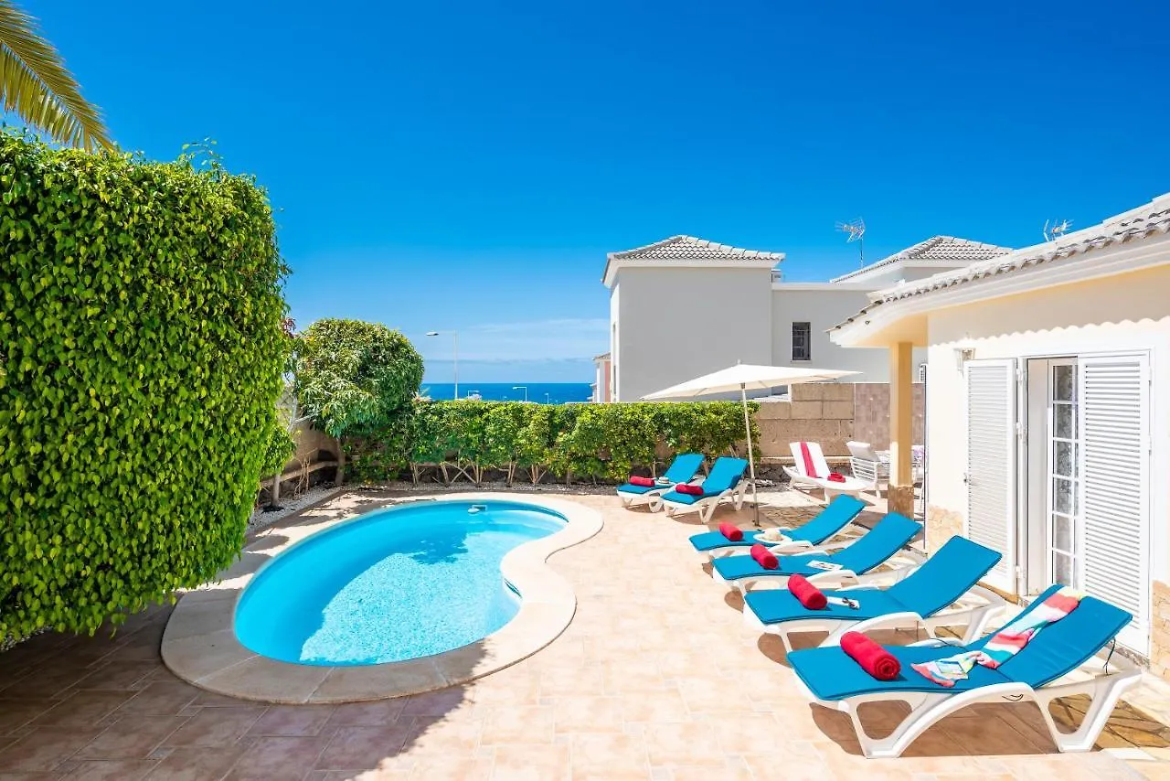 Beautiful Villa Anna With Heated Pool Costa Adeje