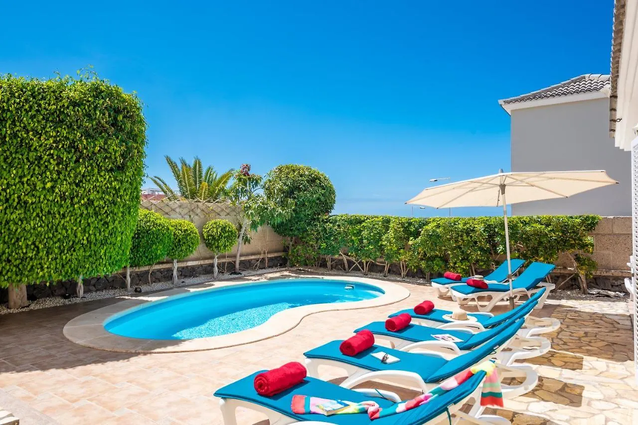 Beautiful Villa Anna With Heated Pool Costa Adeje  0*, Costa Adeje (Tenerife) Spain