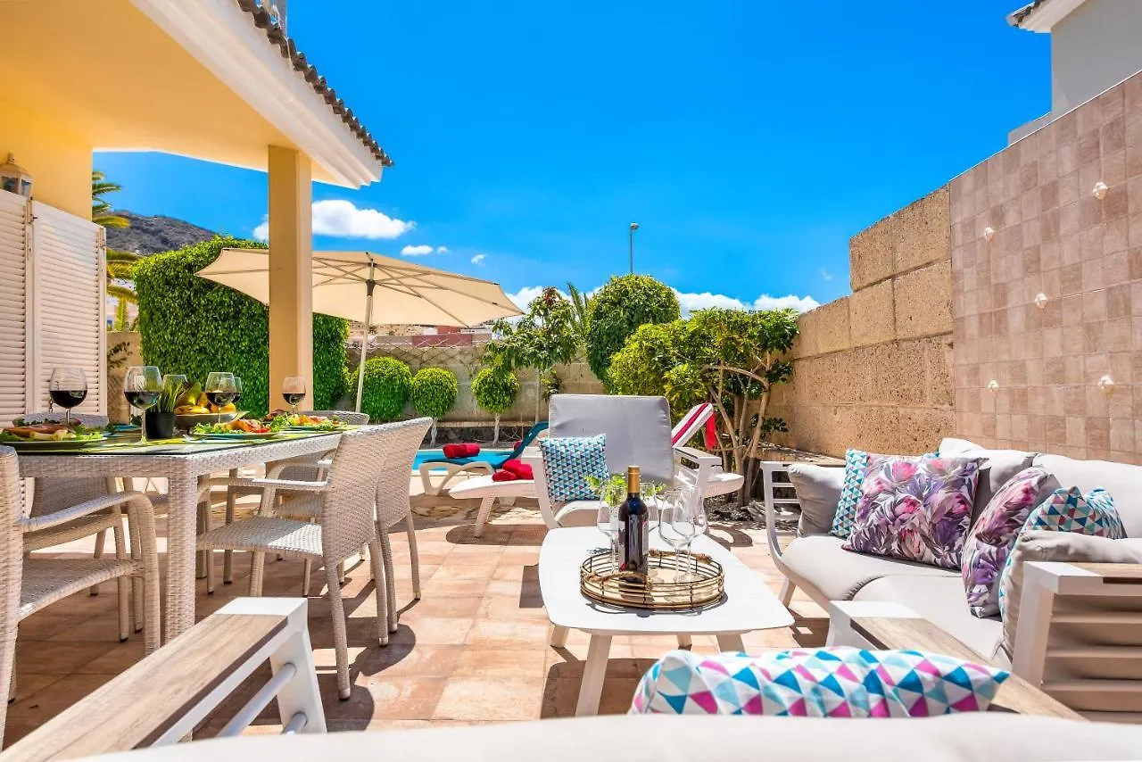 Beautiful Villa Anna With Heated Pool Costa Adeje  Spain